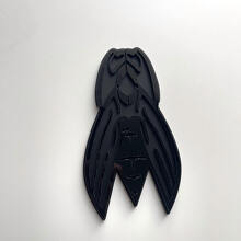 Aangepaste 3D-badge Bij Wesp-logo Spatbordbadges Embleem 3 4