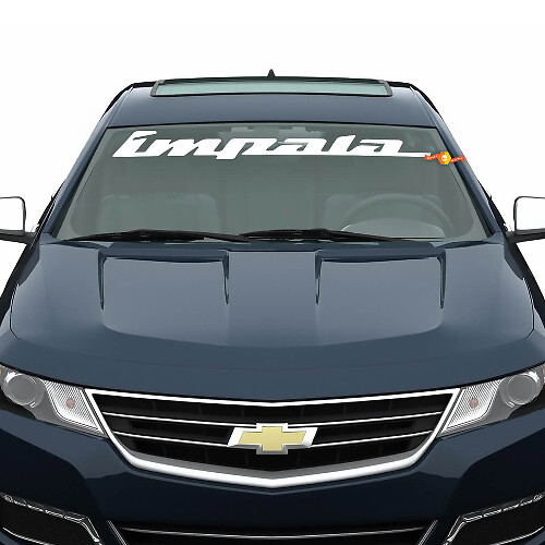 Impala voorraambanner vinylsticker voor Chevrolet Impala