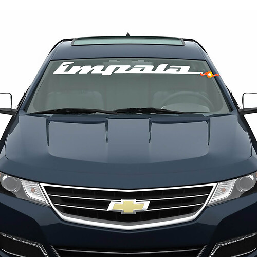 IMPALA voorruit banner vinyl sticker sticker Chevy Chevrolet
