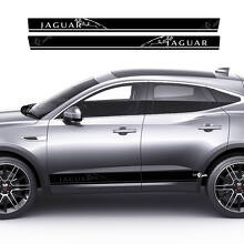 Jaguar E-Pace zijpaneel deuren strepen grafische sticker logo sticker
 3