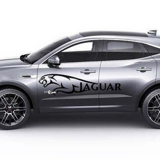 Jaguar E-Pace zijlogo Jaguar Doors Graphics sticker Logo sticker
 1