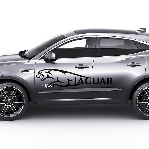 Jaguar E-Pace zijlogo Jaguar Doors Graphics sticker Logo sticker
 1