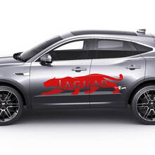 Jaguar E-Pace zijlogo Jaguar Doors Graphics sticker Logo sticker 2
 2
