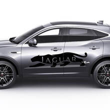 Jaguar E-Pace zijlogo Jaguar Doors Graphics sticker Logo sticker 2
 3