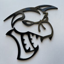 Hellcat Demon 3D-badge Zwart spatbordbadges embleem
 4