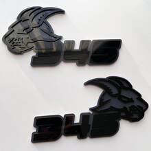 Geit 345 3D Spaakplaat Badge Embleem_2