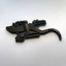 Gecko 3D-embleem spatbordemblemen emblem_3