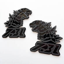 Godzilla 7.3L MEGAZILLA Prestaties 7.3L 3D Badge Spatscherm Badges Embleem 2 4