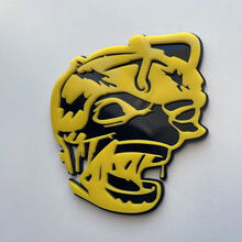 Zombie Bee Super Bee 3D Badge Zwart vs Geel Fender Badges embleem
 4