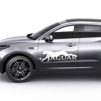 Jaguar-logo Cat E-Pace zijdeuren Grafisch embleem Logo-sticker
