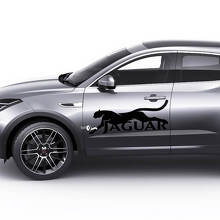 Jaguar Logo Cat E-Pace Zijdeuren Graphics sticker Logo sticker
 3