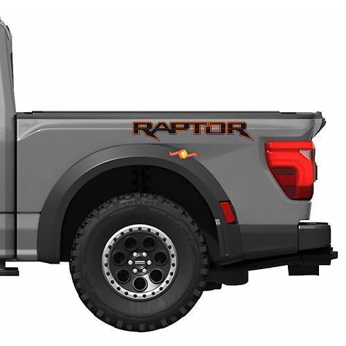 Raptor Graphics geschikt voor 2024 Ford F150 Raptor R Vinyl Sticker Decal kit strepen
