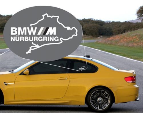 BMW M Nürburgring zijraam vinyl decal sticker voor BMW 3 Serie