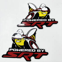 Aangedreven door SRT Scat Pack Bee Dodge Charger Challenger Badge Fender Badges-embleem
 4