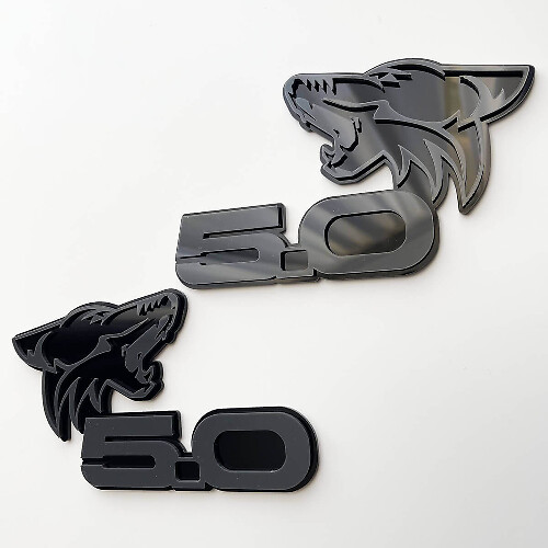 COYOTE 5.0 Spatbordbadges Embleem 3D Badge