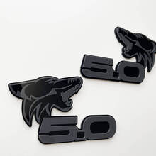 COYOTE 5.0 Spatbordbadges Embleem 3D Badge 2