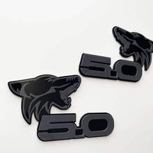 Coyote 5.0 Wolf 3D spatbordembleem badge_2
