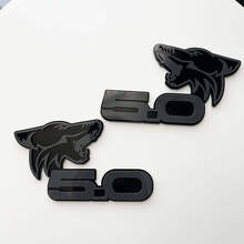 Coyote 5.0 Wolf 3D spatbordembleem badge_4