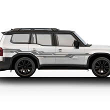 Abstract zijdeurstrip decalset voor 2024 Toyota Land Cruiser Prado_3