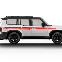 2024 Toyota Land Cruiser Prado zijstickers stickers vinyl streep grafische stickers stickers kit 3
 2