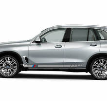 Accenten M logo strepen voor BMW G05 zijdeuren vinyl sticker
 2