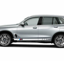 Accenten M logo strepen voor BMW G05 zijdeuren vinyl sticker
 3