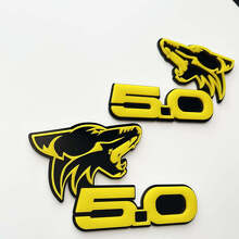 COYOTE 5.0 Spatbordbadges Embleem 3D Badge 4 5