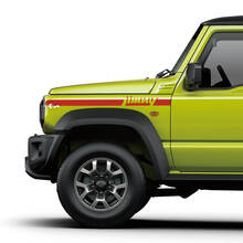 Paar Suzuki JIMNY Side Fender Stripe grafische sticker Lijnen Logo sticker
 3