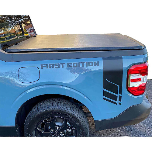 First Edition Achterstijl Zij Vinyl Stickers voor Musclecar Maverick