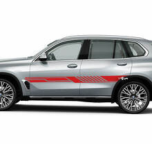 Zijstrepen voor BMW G05 zijdeuren vinyl sticker
 2
