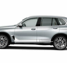 Accentstrepen aan de zijkant voor BMW G05 zijdeuren vinyl sticker
 3