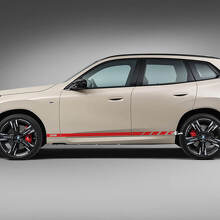 Zijdeuren strepen M logo BMW X3 G01 F25 vinyl sticker
 2