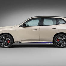 BMW X3 G01 F25 Logo Strepen Zijdeuren Kleurovergang Sticker Vinyl
 2