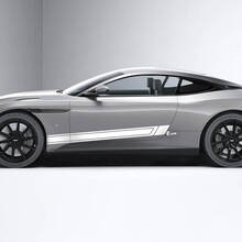 Zijkant Aston Martin DB11 of andere modellen Zijdeuren Vinylstickers
 2