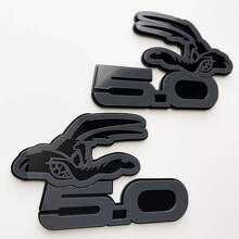 COYOTE 5.0 Spatbordbadges Embleem 3D Badge 2 2