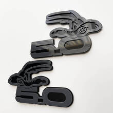 COYOTE 5.0 Spatbordbadges Embleem 3D Badge 2 4