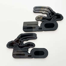 COYOTE 5.0 Spatbordbadges Embleem 3D Badge 2 5