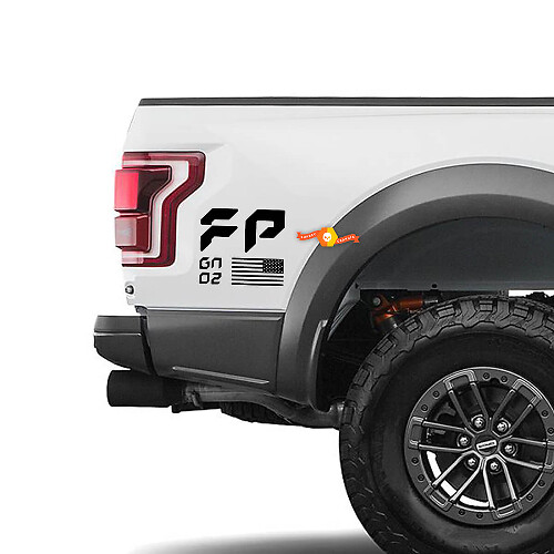 Ford Raptor FP Performance US Gen 2 stickerstickerset set onderbed
