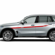 Accent X5 logo zijstreep sticker stickerkit voor BMW X5 G05 – aangepaste vinylafbeeldingen
 3