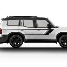 Toyota Land Cruiser Vintage zijdeur strepen sticker sticker kit – aangepaste vinylafbeeldingen
 2