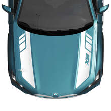 BMW X5 G05 Motorkap Accent Custom Strepen Decal Stickers 2
