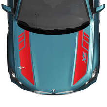 BMW X5 G05 Motorkap Accent Custom Strepen Decal Stickers 3
