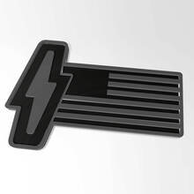 Ford 150 Lightning Amerikaanse vlag 3D-badge - Aangepast spatbordbadge-embleem voor Ford 150 Lightning
 3