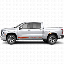 Aangepaste tekstframe deur- en dorpelvinylstrepen voor Chevrolet Silverado 1500 Next Generation 2027_4