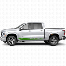 Aangepaste tekstframe deur- en dorpelvinylstrepen voor Chevrolet Silverado 1500 Next Generation 2027_6