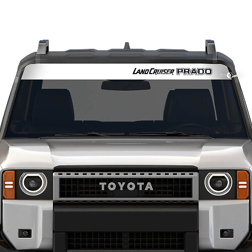 Land Cruiser Prado voorruit vinyl decal sticker voor Toyota Land Cruiser 2024