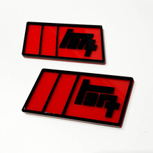 TEQ 3D-badge - Op maat gemaakt spatbordbadge-embleem voor Toyota
 5
