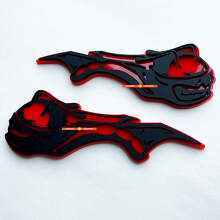 Scatpack Bee 3D Spatschermbadge Embleem voor Dodge Charger & Challenger_6