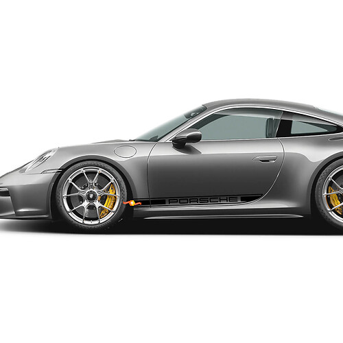 Porsche 911 GT3 zijlogo stickersticker – aangepaste vinylafbeeldingen
