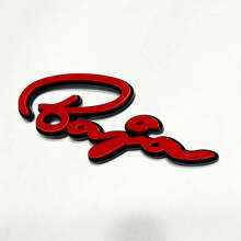 Baja Script 3D Spatbordembleem voor Musclecar truck_8